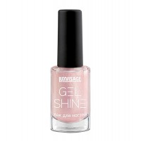 Лак для ногтей LUXVISAGE GEL SHINE, 105 Светлый розовый с золотистым шиммером