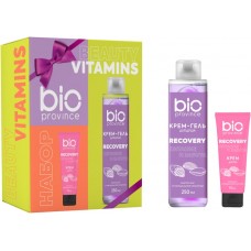 ПН Bio Province Beauty vitamins Крем-гель д/душа 250мл+Крем д/рук питательный 75мл