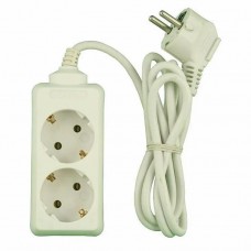 Удлинитель (с заземл) 2*5метров Volsten