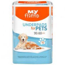 Пеленки для животных впитывающие My Friend 60*90см, 10 шт.