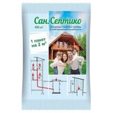 Сан Септико, препарат для дачных туалетов и септиков 400 куб.см ВХ