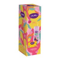 ДУРУ п/н ORGANIC FRUIT гель для душа 450мл Ягоды + крем-мыло Сочный персик и знойное манго 80гр