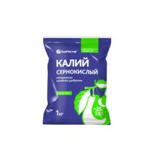 Калий сернокислый 1кг, минеральное удобрение, Биомастер