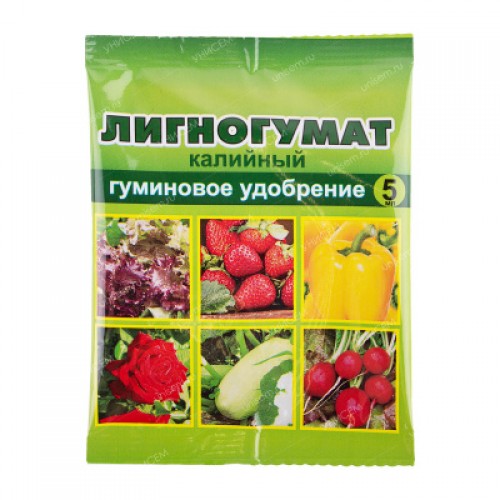 Лигногумат калийный, уминовое удобр. для овощ. плод.ягод. и цвет.декорат.культур амп. 5 мл/ВХ