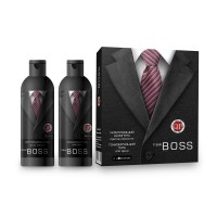 Q.P. ПН №1114 NEW BOSS (укрепляющий шампунь 250мл + тонизирующий гель д/душа 250мл), 10шт