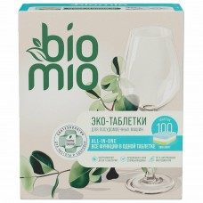 BioMio Таблетки для посудомоечной машины 100шт/16гр Эвкалипт BIO-TABS MULTI