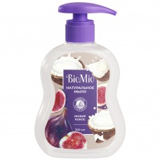 BioMio жидкое мыло 300мл Инжир и Кокос BIO-SOAP RU-CIS(24)+BY