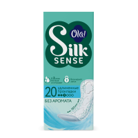 ОЛА ежедневные прокладки Дейли Large 20шт SILK SENSE