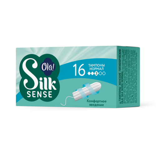 Тампоны женские гигиенические OLA! Silk Sense NORMAL уп.16