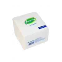 Салфетки 100л белые  Жасмин (25)