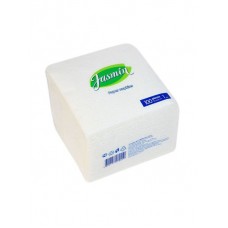 Салфетки 100л белые  Жасмин (25)