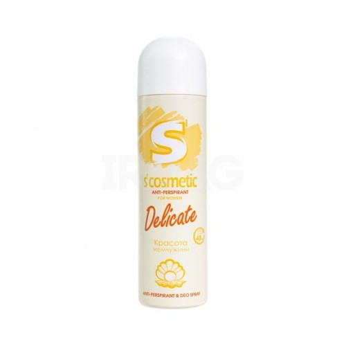S'cosmetic антиперспирант жен. Деликат, 145 мл