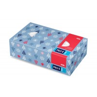 Белла №1 платочки бумажные универсальные 2-х сл, коробка 150шт.