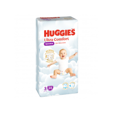 Хаггис подгузники трусики Ультра Комфорт Мега 3 (6-11кг) для мальчиков 54шт