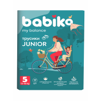 BABIKO My balance Подгузники-трусики 5 12-18кг JUNIOR 17шт