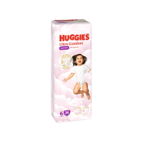 Хаггис подгузники трусики Ультра Комфорт Мега 6 (15-25кг) для девочек 38шт