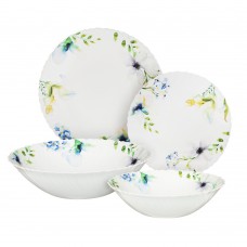 Набор столовой посуды 19 пр., опаловое стекло, Шабер MILLIMI