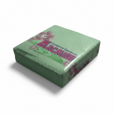 Салфетки бумажные 100л цветные Жасмин