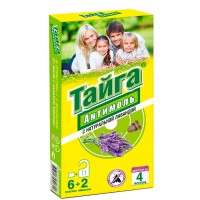 Антимоль Тайга (6 пластин+2 вешалки) с запахом лаванды КП