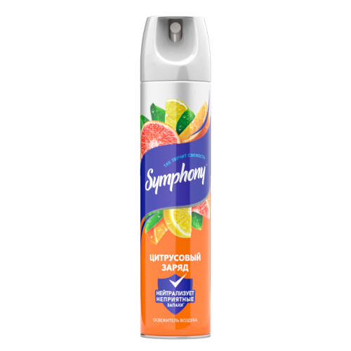 Symphony освежитель воздуха Цитрусовый заряд, 300 мл