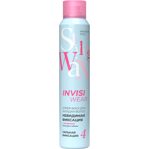 Прелесть INVISIWEAR спрей-воск для волос Невидимый невесомый текстурирующий 200мл (4)