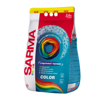 САРМА стиральный порошок 2400гр Колор САРМА стиральный порошок 2400гр Колор