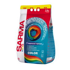 САРМА стиральный порошок 2400гр Колор