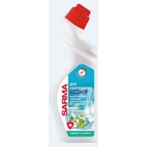 Сарма гель для сантехники антибак. 750мл