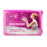 ЛАНОЛИНОВОЕ НОВОЕ туалетное мыло 90г(НК)