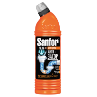 САНФОР средство для прочистки канализационных труб На Кухне 750мл