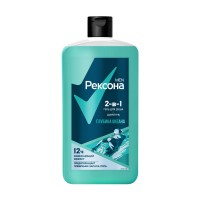 РЕКСОНА MEN Гель для душа и шампунь 750мл 2в1 Глубина океана