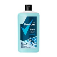 РЕКСОНА MEN Гель для душа и шампунь 750мл 2в1 Горный лёд