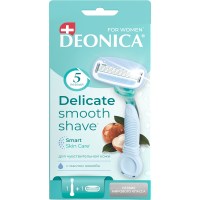 Deonica 5 лезвий FOR WOMEN Бритва безопасная со сменной кассетой женская
