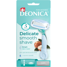 Deonica 5 лезвий FOR WOMEN Бритва безопасная со сменной кассетой женская