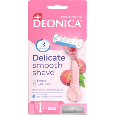 Deonica 3 лезвия FOR WOMEN Бритва безопасная со сменной кассетой женская