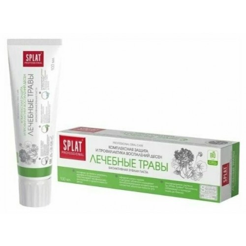 СПЛАТ Professional зубная паста 100г Лечебные травы