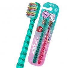 СПЛАТ набор зубных щеток для детей JUICY LAB 2шт от 4х лет Магия единорога жемчужная
