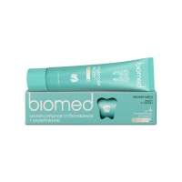 BioMed зубная паста 65гр Отбеливание и восстановление эмали ЛЕСНАЯ МЯТА HEALTHYWHITE