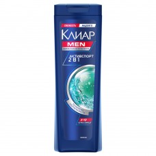 КЛИАР шампунь бальзам ополаскиватель для волос мужской 200мл 2в1 Активспорт