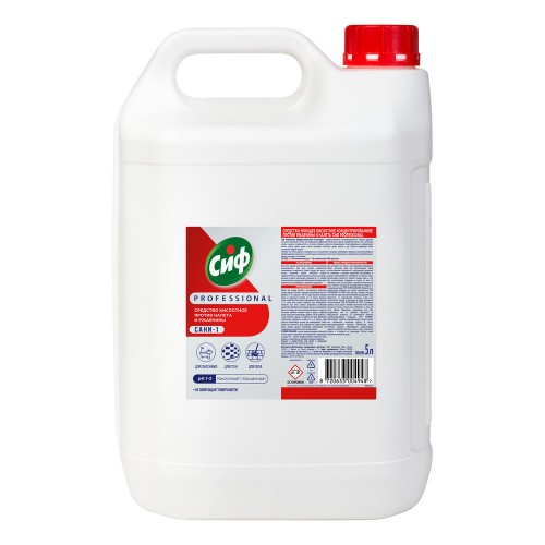 СИФ PROFESSIONAL ср-во моющее кислотное концентр против ржавчины и налета 5л