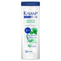 КЛИАР шампунь бальзам ополаскиватель для волос 2в1 380мл С ментолом КЛИАР шампунь бальзам ополаскиватель для волос 2в1 380мл С ментолом