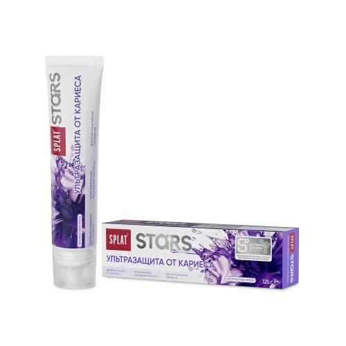 СПЛАТ STARS зубная паста 125гр УЛЬТРА ЗАЩИТА ОТ КАРИЕСА