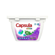Capsula Капсулы для стирки белья Color все в 1 (1шт(контейнер)\20капсул) Capsula Капсулы для стирки белья Color все в 1 (1шт(контейнер)\20капсул)