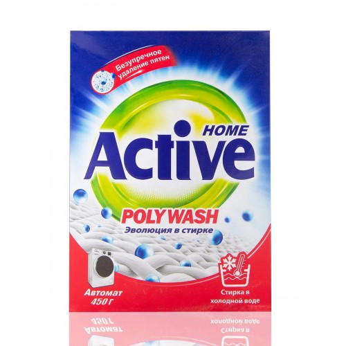 ACTIVE Стиральный порошок автомат Poly Wash 450г