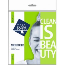 CASA BONITA Салфетка универсальная для деликатных поверхностей замша микрофибра 30*30см