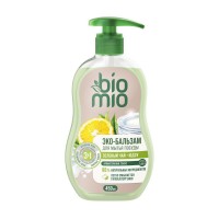 BioMio Экологичный бальзам для посуды Зеленый чай и Юдзу RU-CIS(25.ChZ), 450 мл