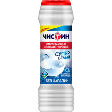 ЧИСТИН чистящий порошок 400гр Отбеливающий