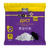 Дуст от ползающих насекомых тараканов, муравьев, клопов, блох, мух, крысиных клещей 100гр КП