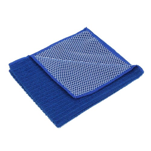 Салфетка из микрофибры 35*40см, классик+ сетка для авто