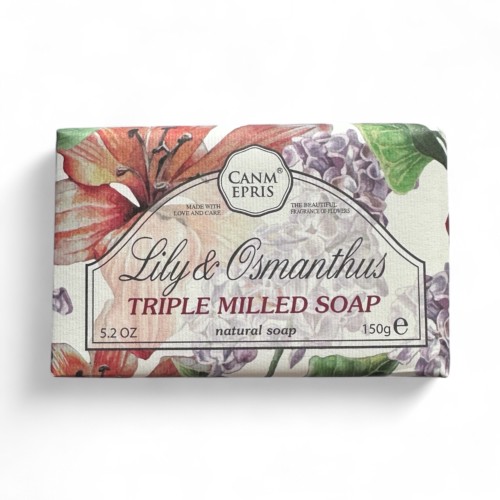 CANMEPRIS Мыло твердое с ароматом Лилии и османтуса 150г